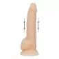 Preview: Realistischer Stoß-Dildo 'Naked Addiction' mit Fernbedienung - 23 cm