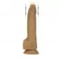 Preview: Realistischer Stoß-Dildo 'Naked Addiction' mit Fernbedienung - 23 cm