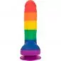 Preview: Addiction 'Justin Rainbow' Silikondildo - 20 cm Preview: Addiction 'Justin Rainbow' Silikondildo - 20 cm