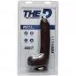 Preview: Dildo 'The Uncut D' 22 cm - Dunkel Preview: Dildo 'The Uncut D' 22 cm - Dunkel