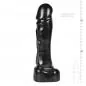 Preview: Großer Dildo in Schwarz Preview: Großer Dildo in Schwarz