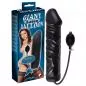 Preview: Black Giant Latex Aufblasbarer Dildo Preview: Black Giant Latex Aufblasbarer Dildo
