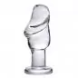Preview: Asvini Gläserner Buttplug - Durchsichtig - Glasdildo bestellen Preview: Asvini Gläserner Buttplug - Durchsichtig - Glasdildo bestellen