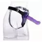 Preview: Comfort Ride Strap-On Harness mit Dildo - Lila Preview: Comfort Ride Strap-On Harness mit Dildo - Lila