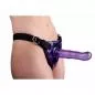 Preview: Comfort Ride Strap-On Harness mit Dildo - Lila Preview: Comfort Ride Strap-On Harness mit Dildo - Lila