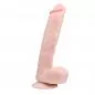 Preview: Realistischer hautfarbener Dildo - 26,5 cm Preview: Realistischer hautfarbener Dildo - 26,5 cm