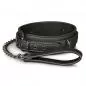 Preview: Fetisch-Halsband mit Leine Preview: Fetisch-Halsband mit Leine