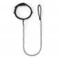 Preview: Fetisch-Halsband mit Leine Preview: Fetisch-Halsband mit Leine