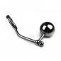 Preview: Hodenstrecker mit Analkugel aus Metall Preview: Hodenstrecker mit Analkugel aus Metall