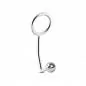 Preview: Metall Cockring mit Anal plug Preview: Metall Cockring mit Anal plug