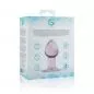 Preview: Glas-Analplug Nr26 Rosa