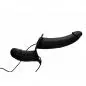 Preview: Power Pegger Doppel-Strap-On Vibrator - Schwarz Preview: Power Pegger Doppel-Strap-On Vibrator - Schwarz