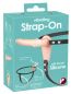 Preview: Strap-on mit vibrierendem Dildo Preview: Strap-on mit vibrierendem Dildo