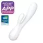 Preview: Satisfyer Mono Flex G-Punkt Vibrator mit App - Weiß Preview: Satisfyer Mono Flex G-Punkt Vibrator mit App - Weiß