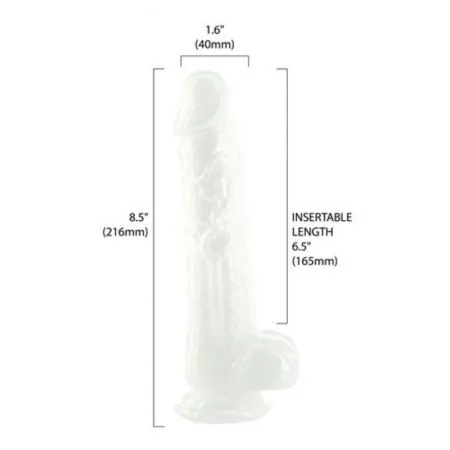 Addiction - Pearl-Dildo mit Saugnapf - 21,5 cm