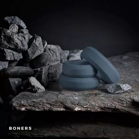 Boners 3 Ring-Kit - Flache Cockringe