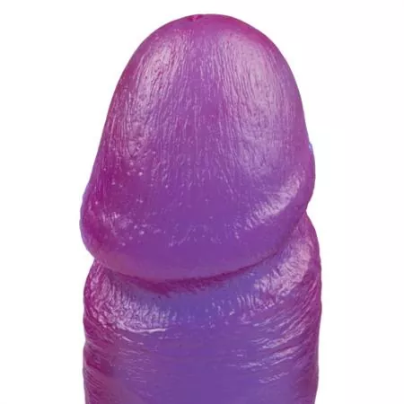 Crystal Jellies - 15 cm Ballsy Cock mit Saugnapf