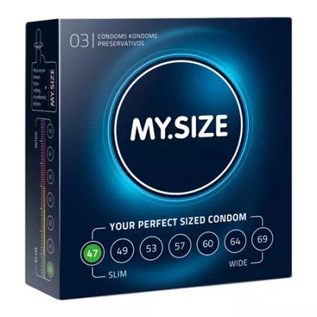 Kondom - My.Size 47 mm - 3er