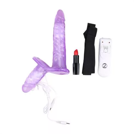 Vibrating Strap-on Duo