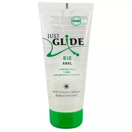 Just Glide Bio Anal Gleitgel - 100 % vegan - 200 ml