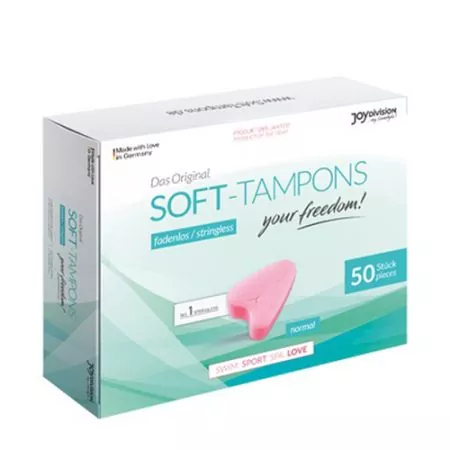 Soft-Tampons normal - Schwämmchen - 50 Stück