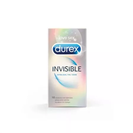 Durex Invisible Extra Sensitive - 10 Stück