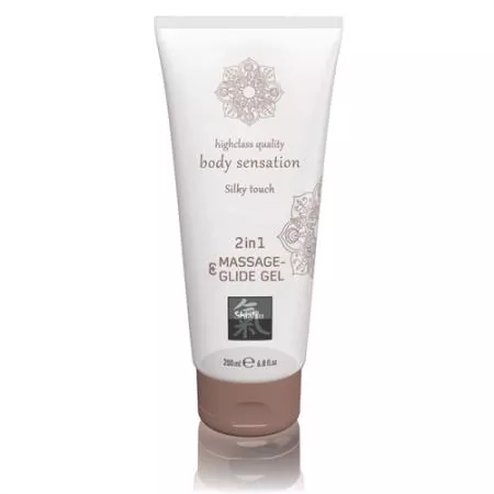 Massage- und Gleitgel 2 in 1 - Seidiger Touch