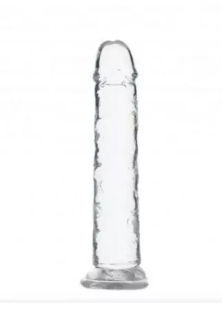 Crystal Addiction - Transparenter Dildo - 18 cm
