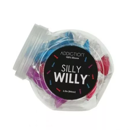 Addiction - Silly Willy Mini-Dildo 12-teilig - 8 cm