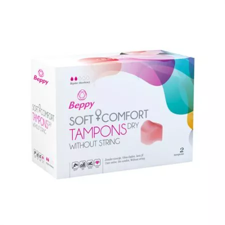 Beppy Soft + Comfort Tampons DRY - 2 Stück