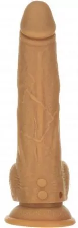 Realistischer Stoß-Dildo 'Naked Addiction' mit Fernbedienung - 23 cm