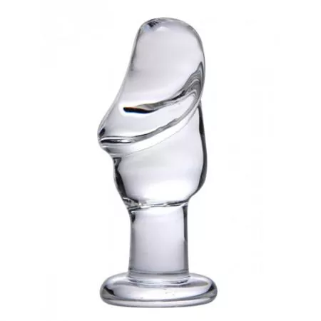 Asvini Gläserner Buttplug - Durchsichtig - Glasdildo bestellen