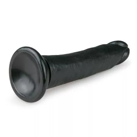 Realistischer schwarzer Dildo - 20,5 cm