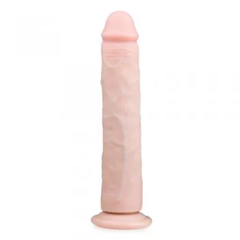 Realistischer hautfarbener Dildo - 28,5 cm