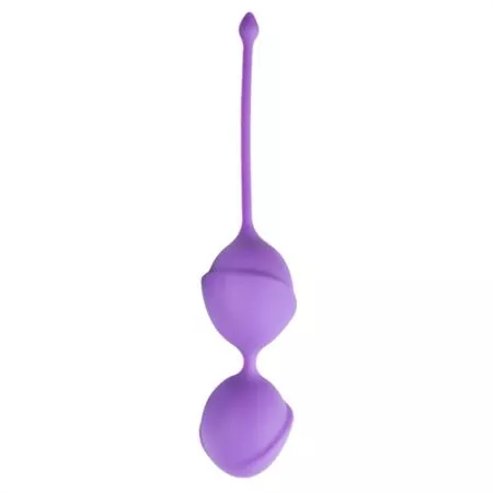 Violette Doppel-Vaginalkugeln