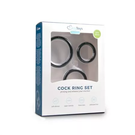 Cockring-Set mit drei Ringgrößen
