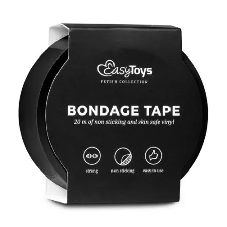 Schwarzes Bondage Tape