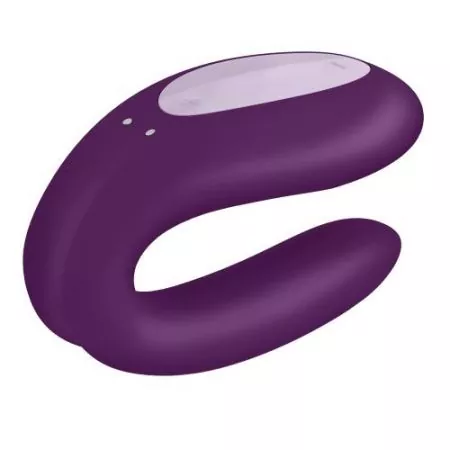 Satisfyer Double Joy - 9cm - mit Bluetooth App lila