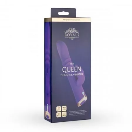 Rabbit-Vibrator Royals 'The Queen' - Stoßender Rabbit