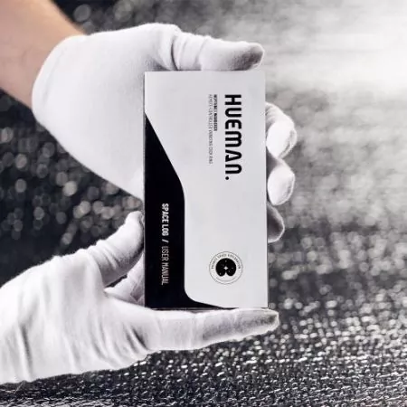 Hueman 'Black Hole' Analvibrator mit Penisring