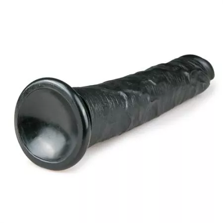 Realistischer schwarzer XXL Dildo - 28,5 cm