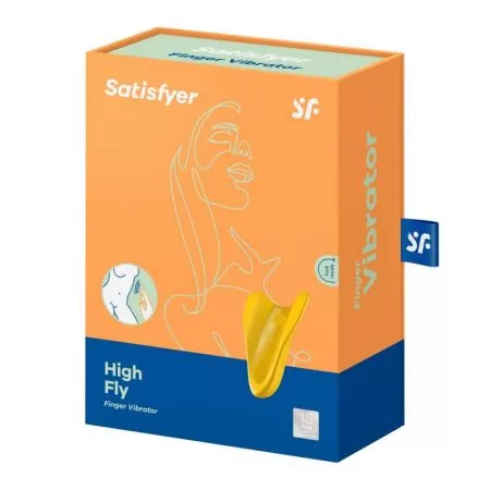 Satisfyer 'High Fly' Finger Vibrator - Gelb