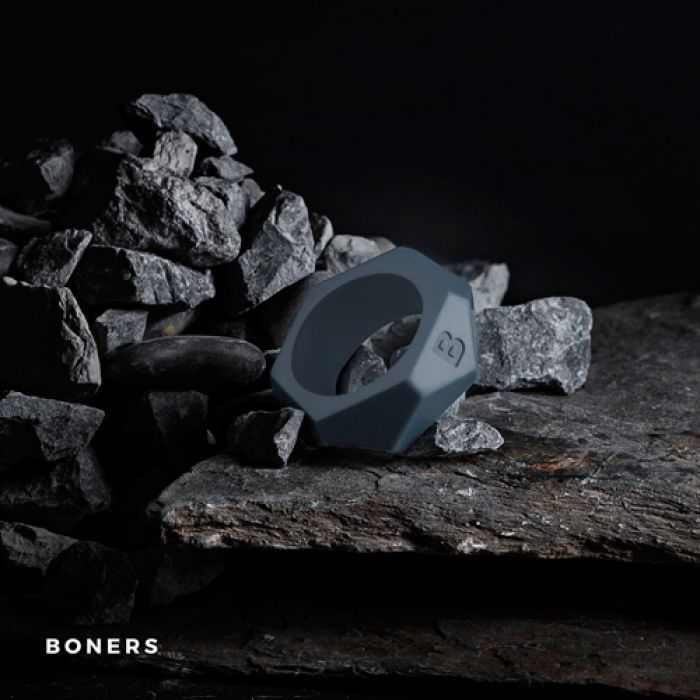 BONERS 'Diamond' Penisring - Grau BONERS 'Diamond' Penisring - Grau