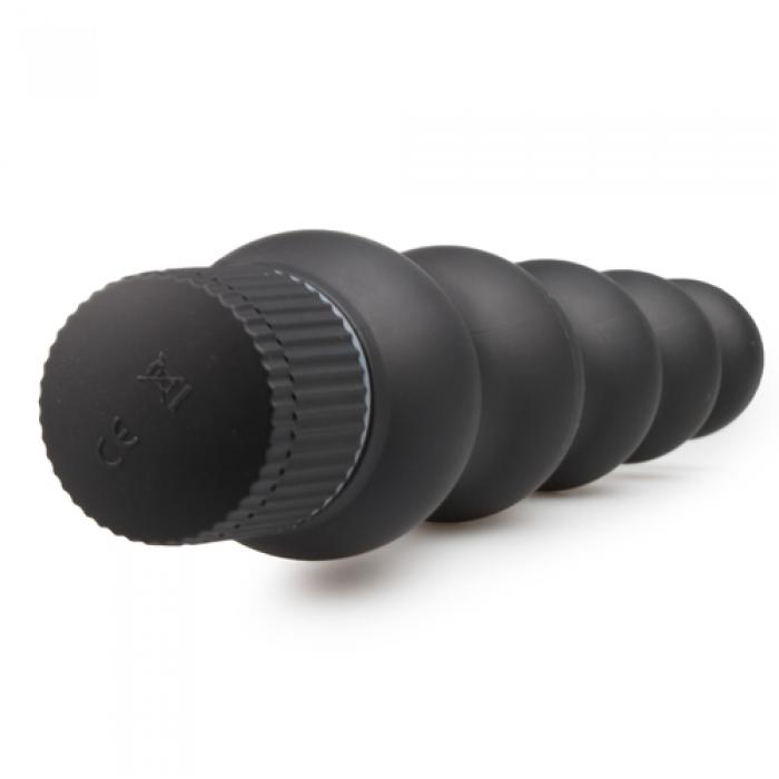 Black Magic - 7 Zoll geriffelter Anal Vibrator - diskret online kaufen Black Magic - 7 Zoll geriffelter Anal Vibrator - diskret online kaufen
