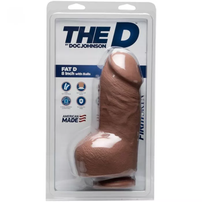 Dildo 'The Fat D' 20 cm - Medium