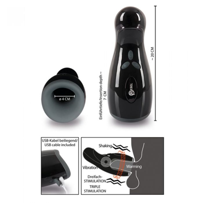 Rebel Blowjob Masturbator elektrisch - günstig Rebel Blowjob Masturbator elektrisch - günstig