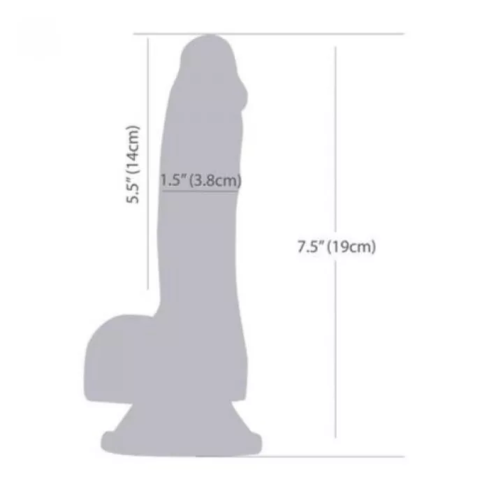 Addiction - Brandon Im-Dunkeln-leuchtender-Dildo - 17 cm Addiction - Brandon Im-Dunkeln-leuchtender-Dildo - 17 cm