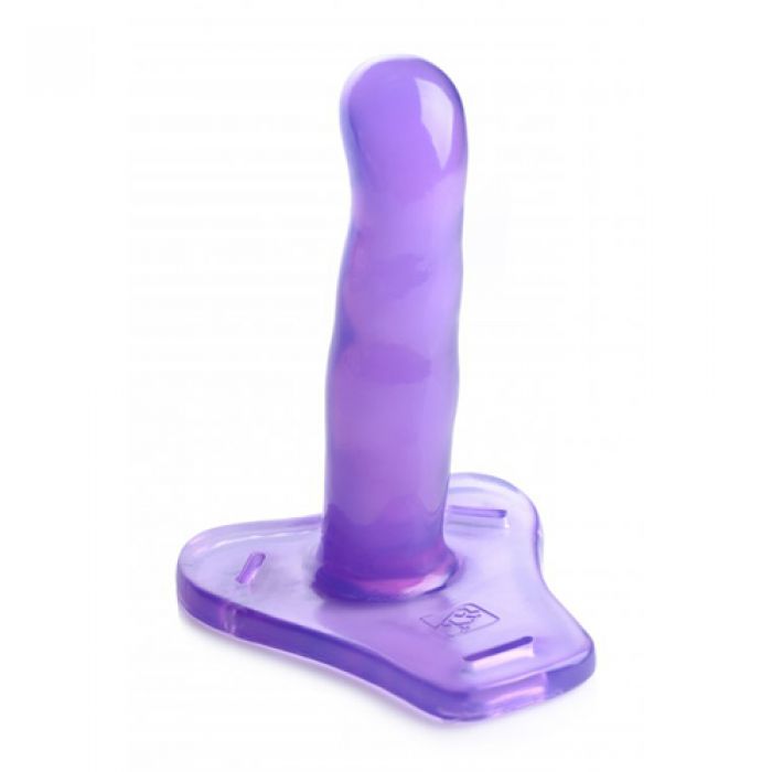 Comfort Ride Strap-On Harness mit Dildo - Lila Comfort Ride Strap-On Harness mit Dildo - Lila