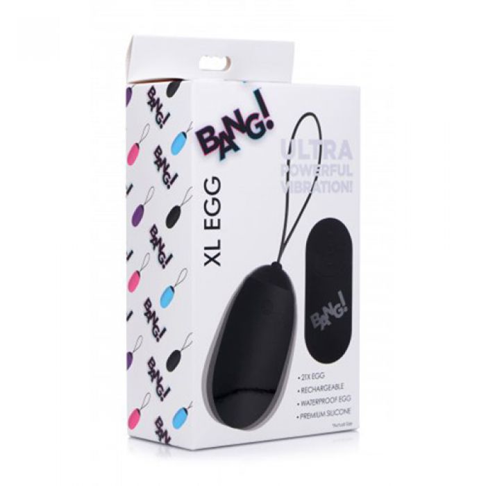 Bang! XL Vibro-Ei - Schwarz mit Fernbedienung - online kaufen Bang! XL Vibro-Ei - Schwarz mit Fernbedienung - online kaufen