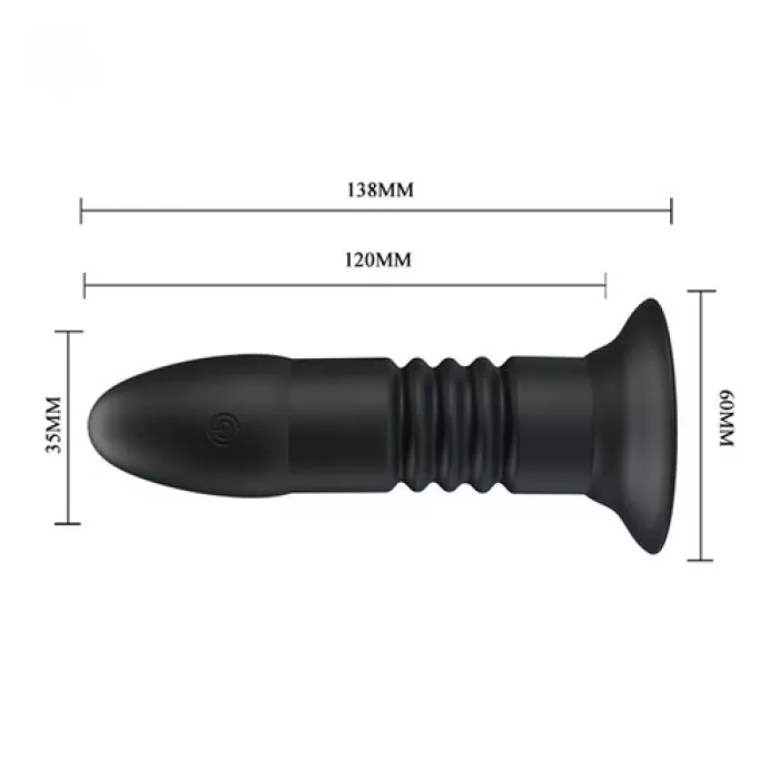 Magic Jingers vibrierender/stoßender Butt Plug Magic Jingers vibrierender/stoßender Butt Plug